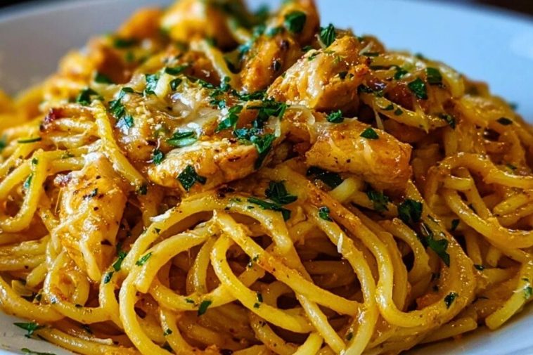 Monterey Chicken Spaghetti