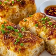 Soft Cheesy Onion Bread