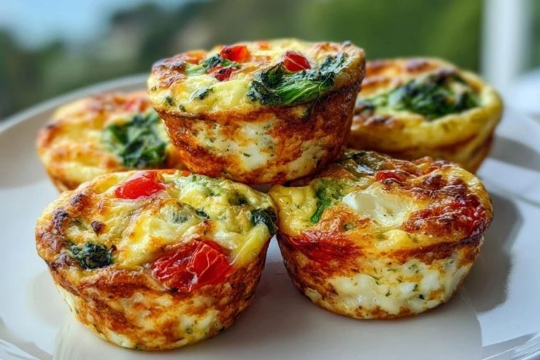 Egg White Muffins with Veggies