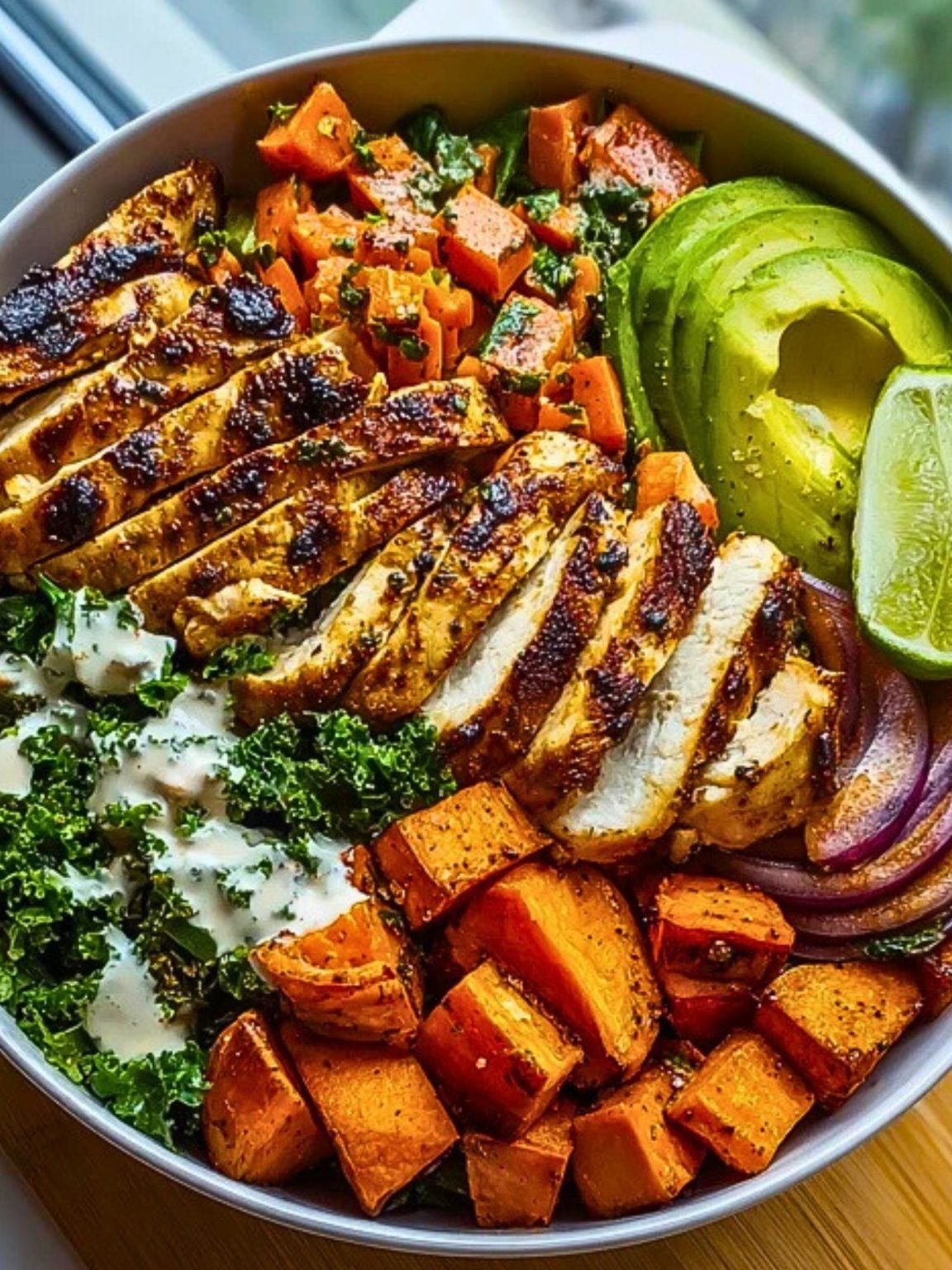 loaded-grilled-chicken-sweet-potato-power-bowl