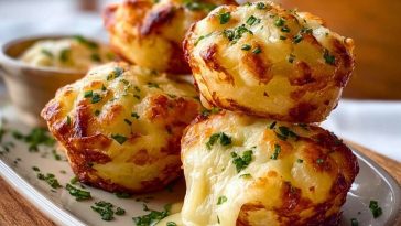 Mashed Potato Cheese Puffs