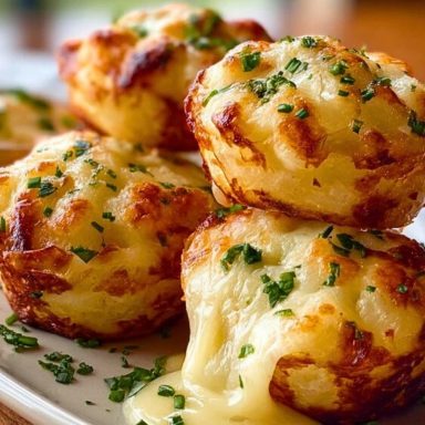 Mashed Potato Cheese Puffs