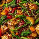 Ultimate Teriyaki Chicken Stir-Fry Recipe with Colorful Veggies and Wild Rice 1