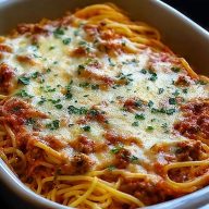 Baked Cream Cheese Spaghetti Recipe