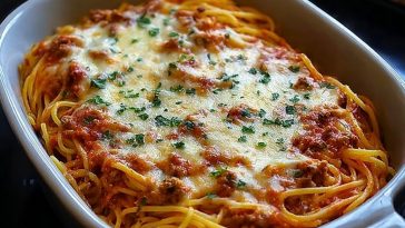 Baked Cream Cheese Spaghetti Recipe