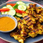 Chicken Satay with Easy Thai Peanut Sauce