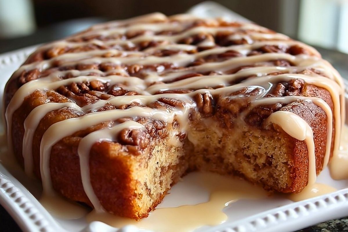 Cinnabon Cinnamon Roll Cake
