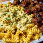 Creamy Cajun Beef and Rotini Delight