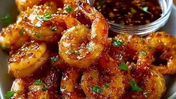 Crispy Honey-Glazed Shrimp