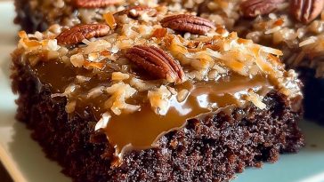 German Chocolate Sheet Cake Recipe