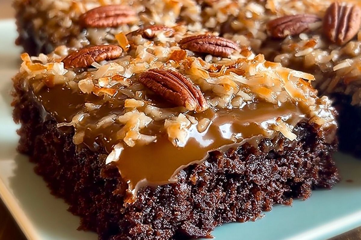 German Chocolate Sheet Cake Recipe