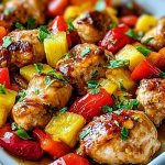Hawaiian Chicken Sheet Pan