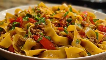 Italian Drunken Noodles