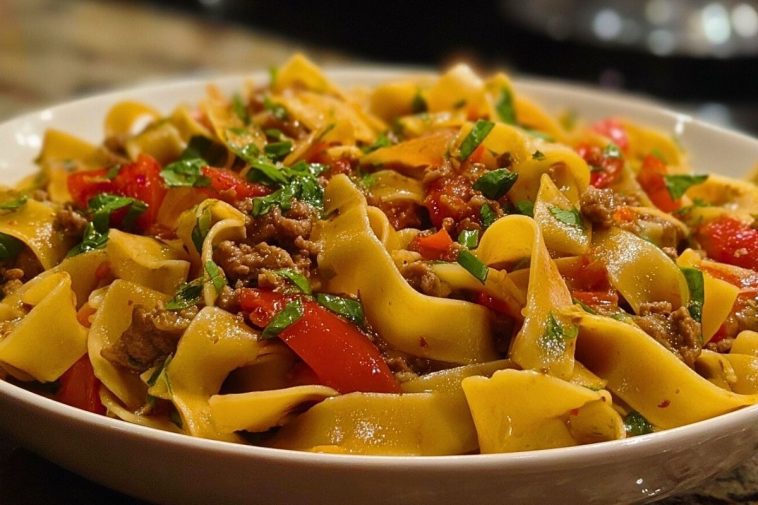 Italian Drunken Noodles