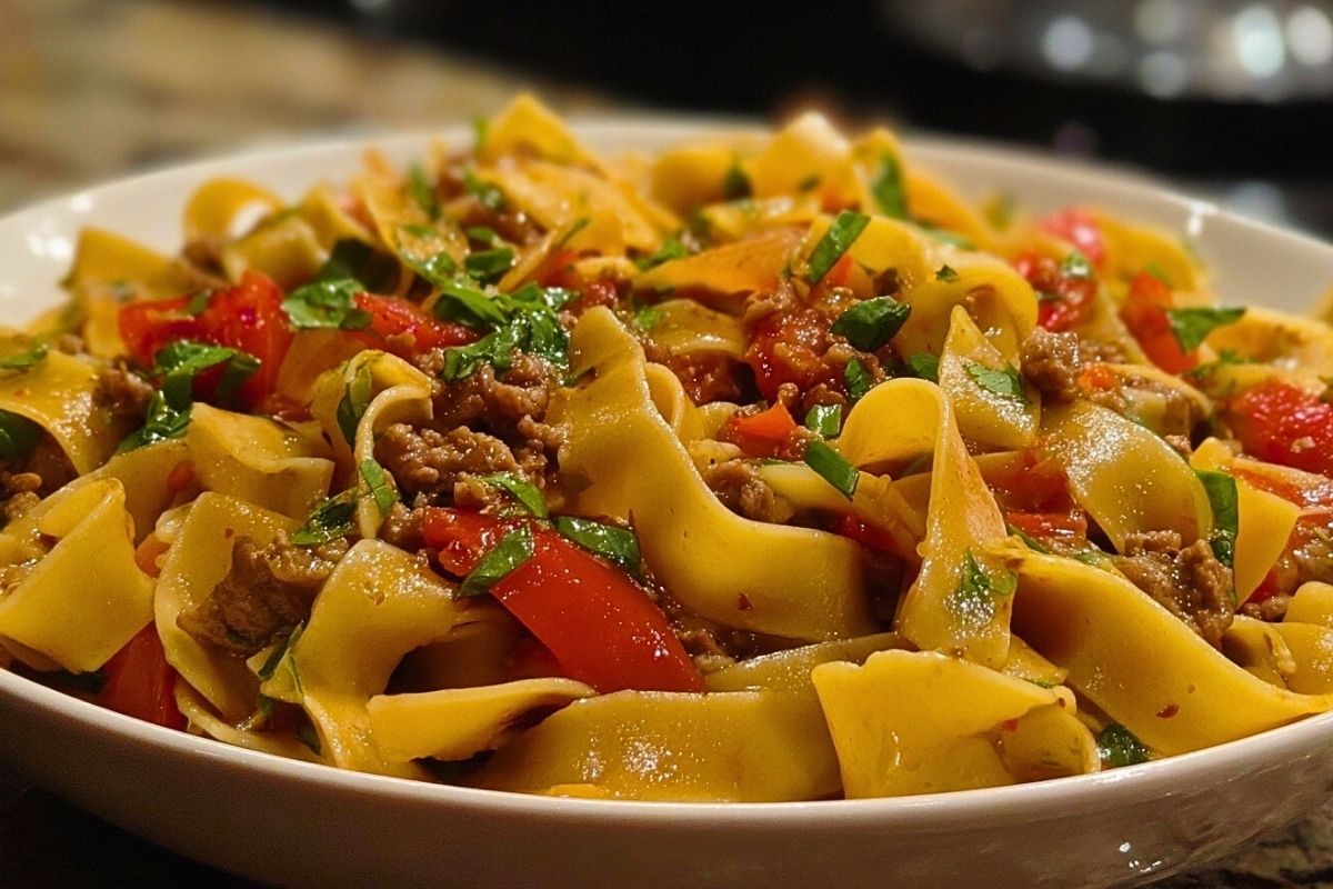 Italian Drunken Noodles
