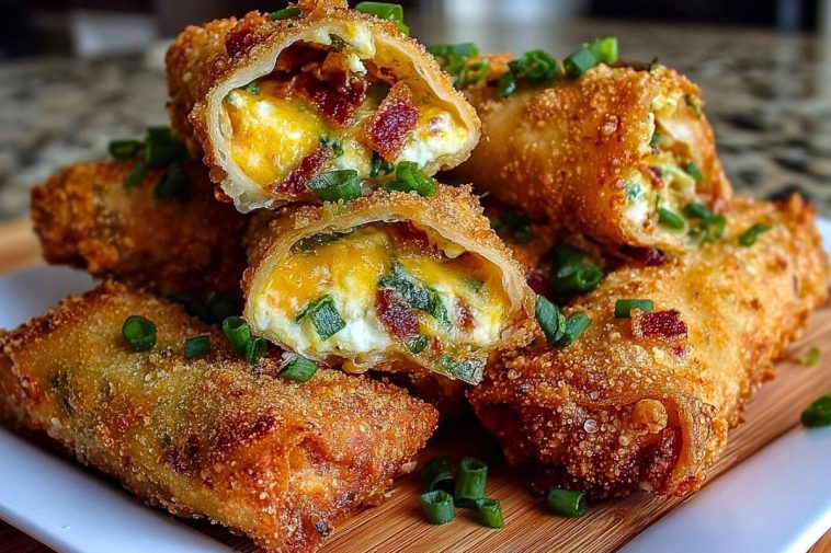 Jalapeno Popper Egg Rolls