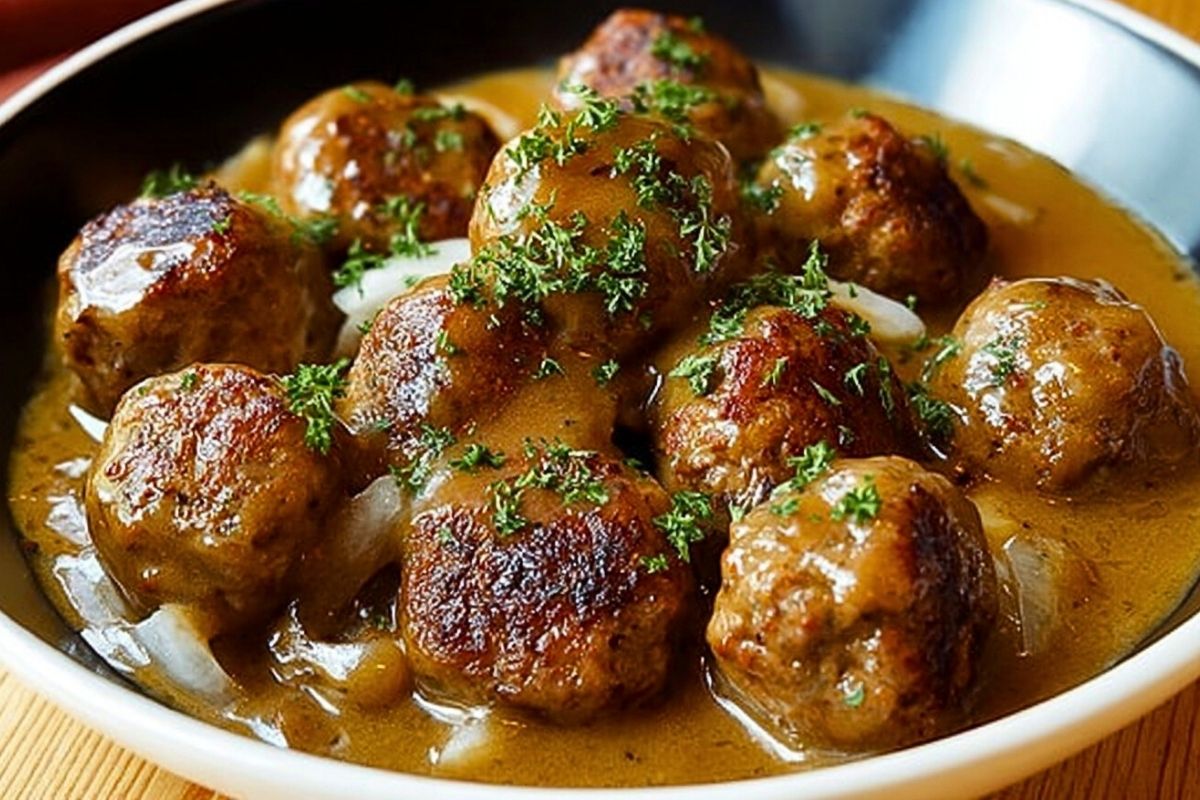 Meatballs with Gravy Recipe