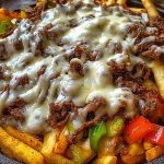 Philly Steak Cheese Fries Recipe