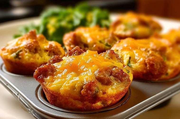 Sausage Muffins with Bisquick