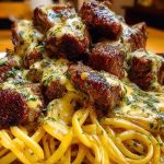 Savory Beef Linguine with Velvety Garlic Butter Sauce