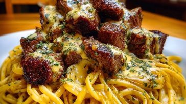 Savory Beef Linguine with Velvety Garlic Butter Sauce