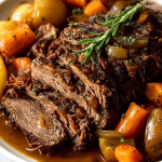 Slow-Cooked Pot Roast with Vegetables
