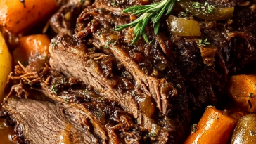 Slow-Cooked Pot Roast with Vegetables