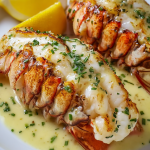 Creamy Garlic Butter Lobster Tails Recipe