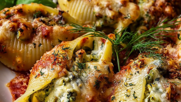 Herb & Zucchini Stuffed Jumbo Shells