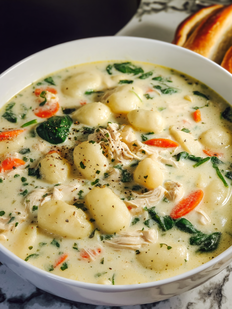 Chicken Gnocchi Soup Recipe