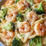 Shrimp Broccoli Alfredo Recipe