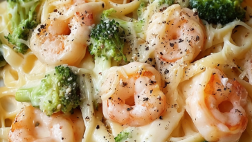 Shrimp Broccoli Alfredo Recipe