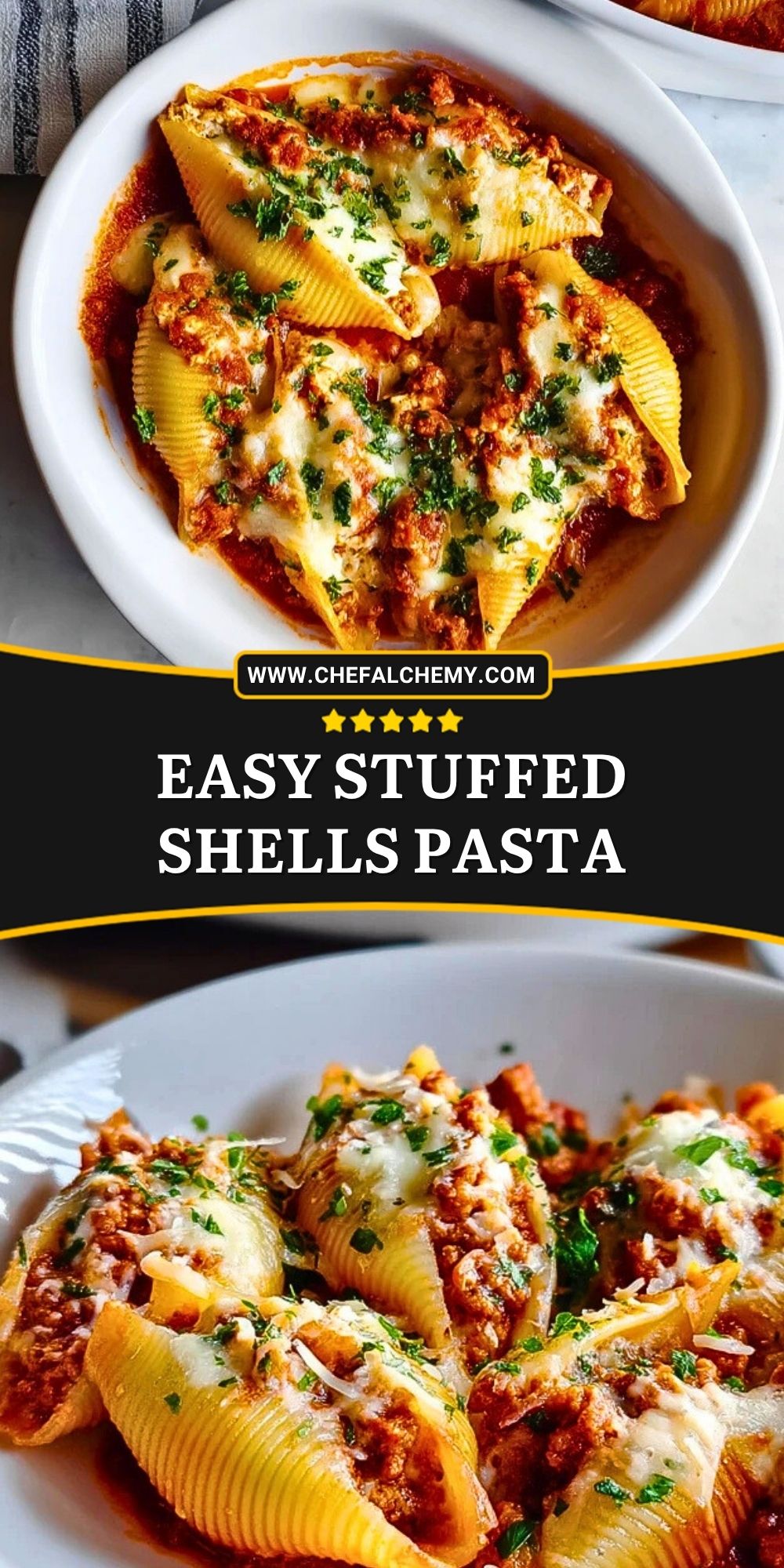 Easy Stuffed Shells Pasta