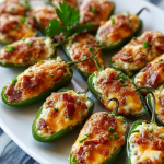 Easy Baked Jalapeño Poppers Creamy, Cheesy & Irresistible