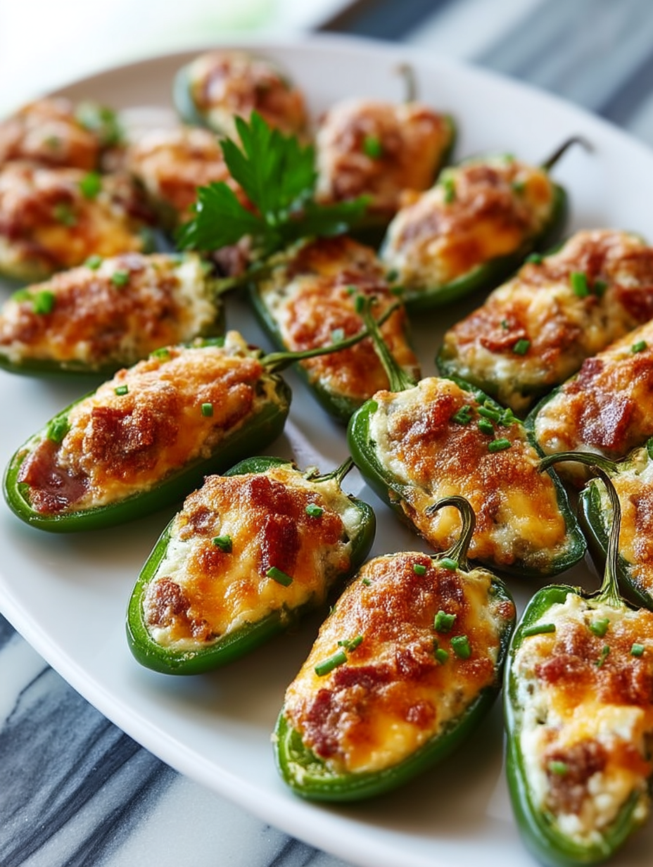 Easy Baked Jalapeño Poppers Creamy, Cheesy & Irresistible