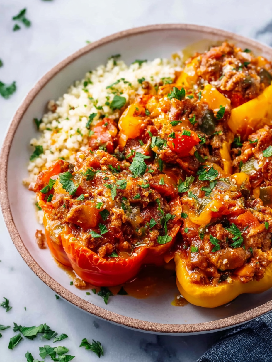 Unstuffed Peppers