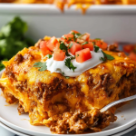 Beef Dorito Casserole