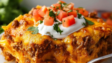 Beef Dorito Casserole