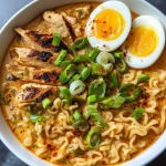 Spicy & Creamy Chicken Ramen