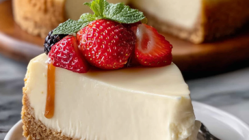 The Best New York Style Cheesecake