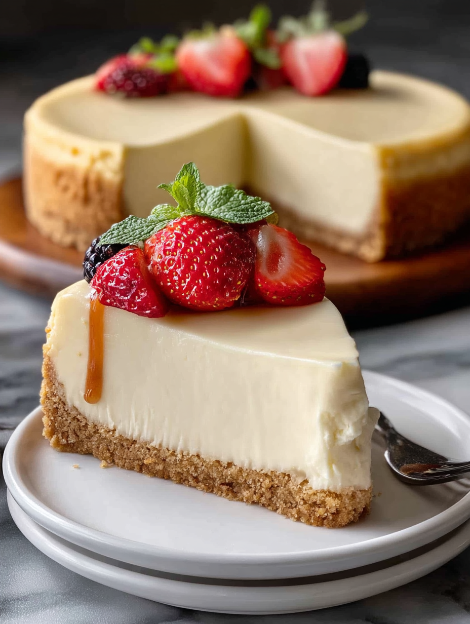 The Best New York Style Cheesecake