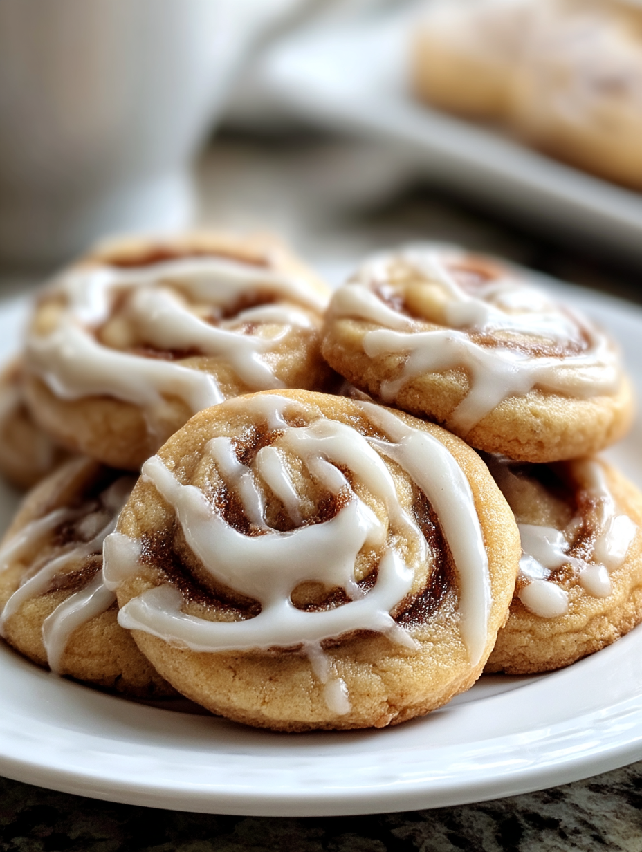 Irresistible Cinnamon Roll Cookies