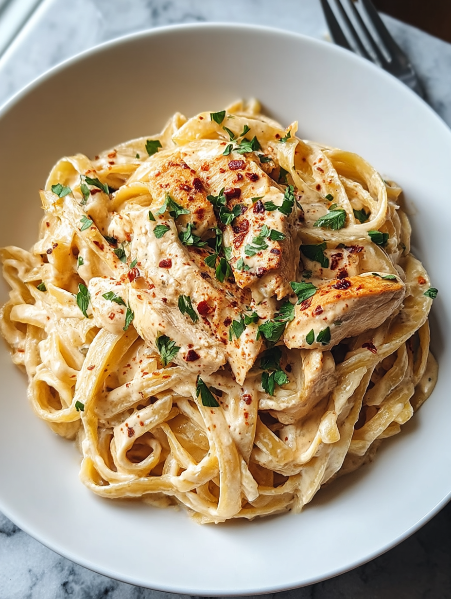 Irresistible Five-Ingredient Creamy Cajun Chicken Pasta