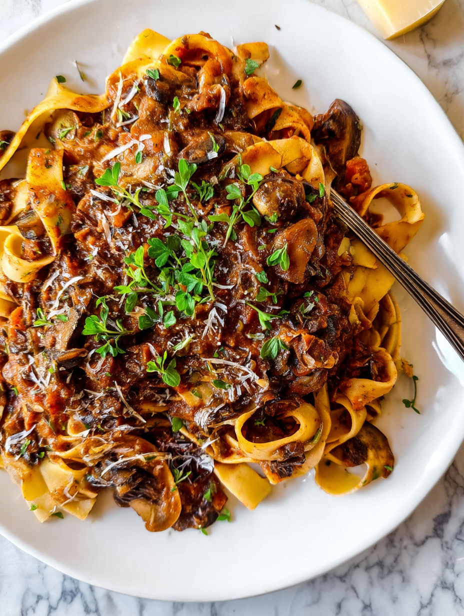 Mushroom Ragu