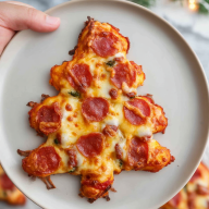 Christmas Tree Pizza