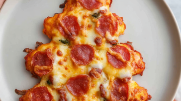 Christmas Tree Pizza