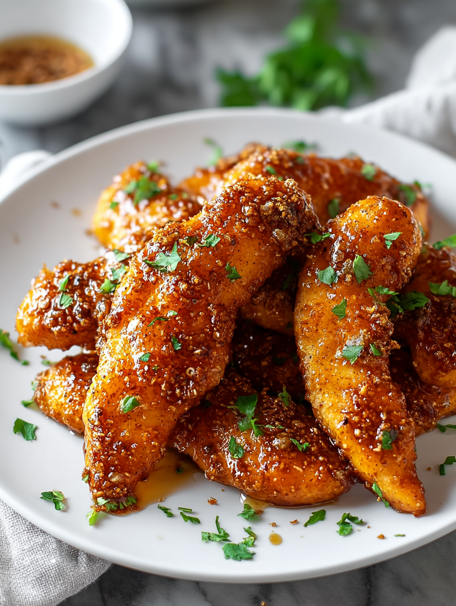 Honey Garlic Chicken Tenders