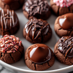 Chocolate Thumbprint Cookies