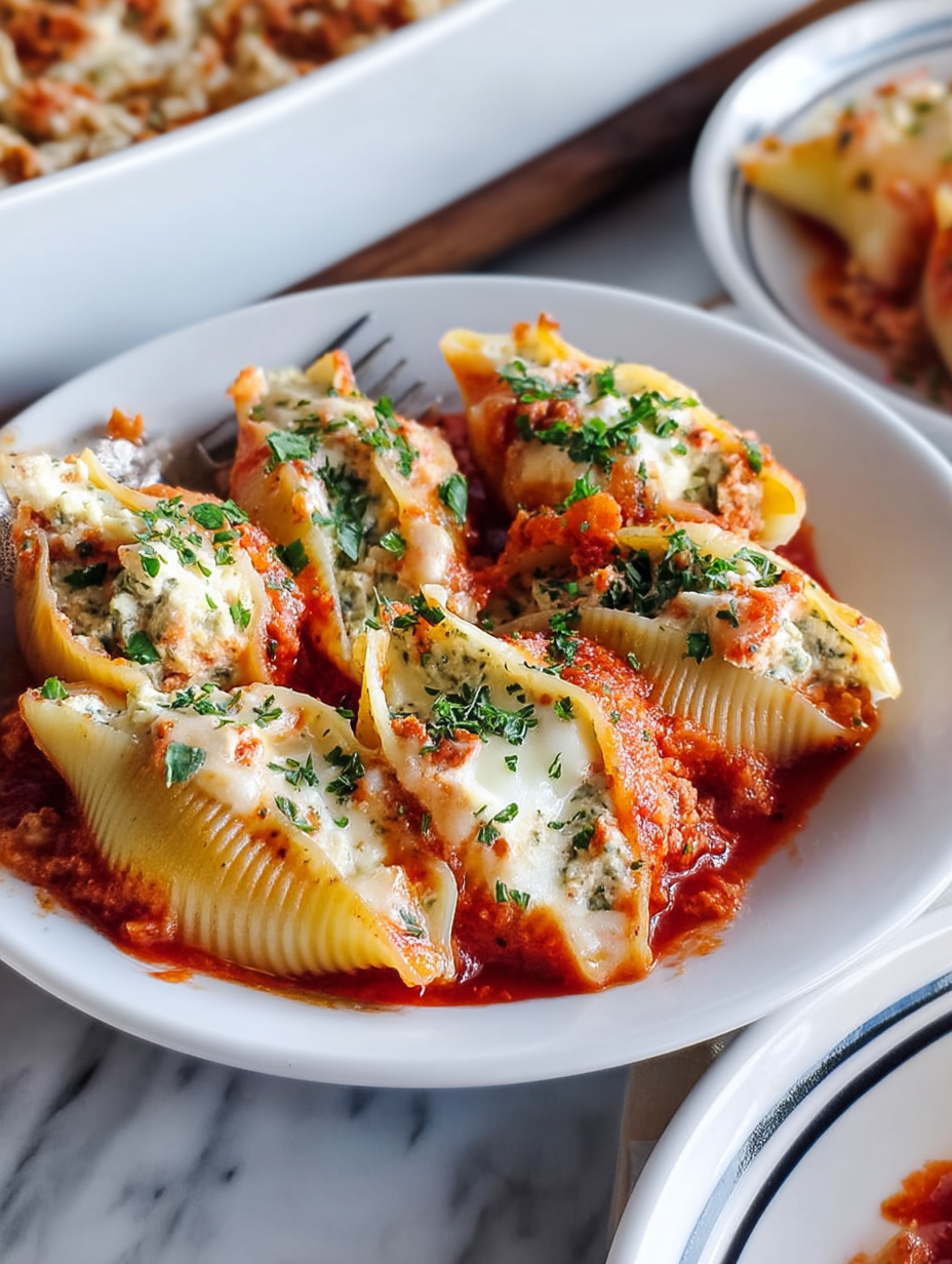 Easy Stuffed Shells Pasta