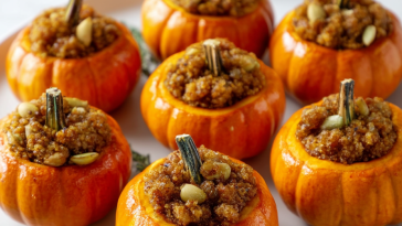 Stuffed Mini Pumpkins